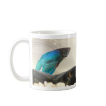Exotic Betta Fish Closeup Coffee Mug