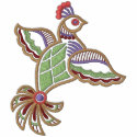 Exotic Bird embroidered shirts by Embroidery4U Exotic Bird embroidered shirts