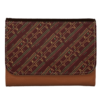 Exotic Brown African Mudcloth Pattern