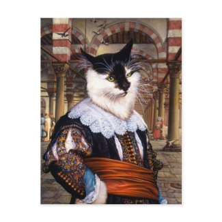 Exotic Cat 2 postcard