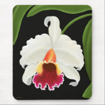 Exotic Cattleya Orchid Flower mousepads