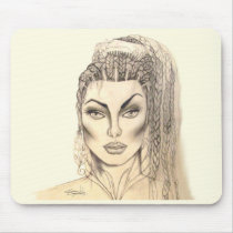 Exotic Creole Mousepad by CherylDanielsart Exotic Creole Mousepad