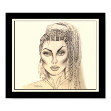 Exotic Creole Poster print