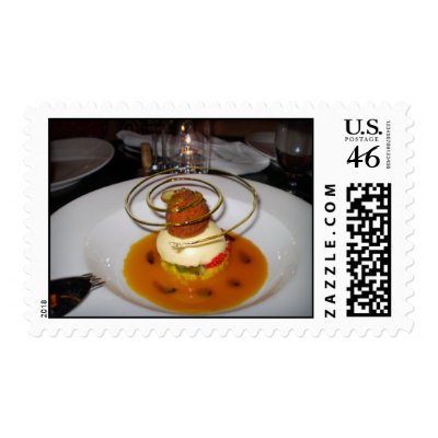 Exotic Dessert Postage Stamp by c2gardner