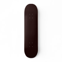 exotic Dollar Sign ($) written in brown circle on Skate Board