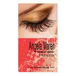 Exotic Eyes Makeup Artist Business Card