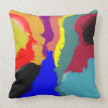 Exotic Feathers Throw Pillow
