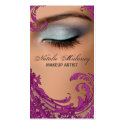 Exotic Floral Makeup Artist Business Card business cards