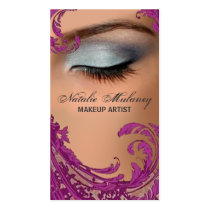 Exotic Floral Makeup Artist Business Card business cards