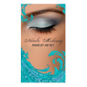 Exotic Floral Makeup Artist Business Card business cards
