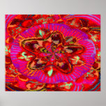 Exotic Flower - Fine Art Digital Graphics Poster