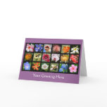 Exotic Flowers from Around the World Greeting Card