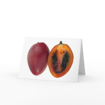 Exotic Fruit Tamarillos Greeting card