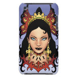 Exotic Gothic Queen with Ankh Earrings by Al Rio Barely There iPod Cover