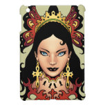 Exotic Gothic Queen with Ankh Earrings by Al Rio iPad Mini Case