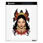 Exotic Gothic Queen with Ankh Earrings by Al Rio Skin For The NOOK Color