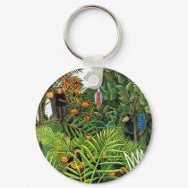 Exotic Landscape (Paysage Exotique) keychains by VintagePets Exotic Landscape (Paysage Exotique) keychains