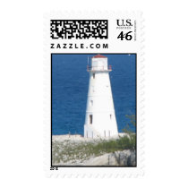 Exotic Lighthouse Postage Stamp