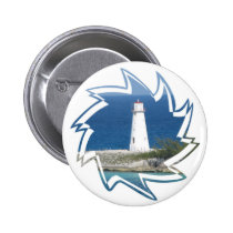 Exotic Lighthouse Square Pin buttons