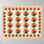 Exotic LOTUS -  Computer Graphic Transfomations Print