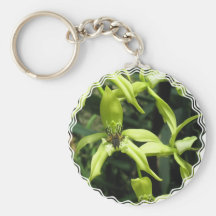 Exotic Orchid Keychain