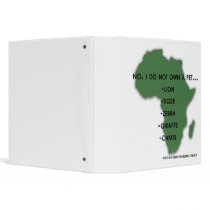 Exotic Pets Binder