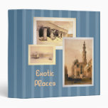 Exotic Places Vinyl Binders