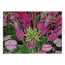 Exotic Plants (3) Greeting Cards