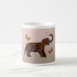 Exotic Rose Elephant Mug