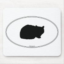 Exotic Shorthair Silhouette mousepads