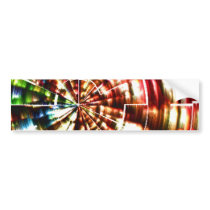 Exotic Snail - Sparkling Red Cosmic Energy bumper stickers