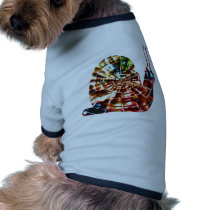 Exotic Snail - Sparkling Red Cosmic Energy pet clothing by doonagiri Exotic Snail - Sparkling Red Cosmic Energy pet clothing