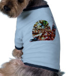 Exotic Snail - Sparkling Red Cosmic Energy Dog Tee Shirt