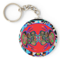 Exotic Spider Dance Key Chains