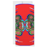 Exotic Spider Dance Rack Card Design