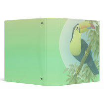 Exotic Toucan in a Tree Notebook binders