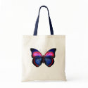 Exotic Tropical Butterfly Bag