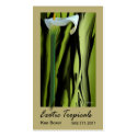 Exotic Tropicals - Florists Floral Stylists business cards by StylishBusinessCards Exotic Tropicals - Florists Floral Stylists business cards