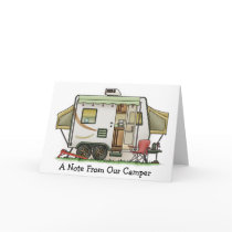 Expandable Hybred Trailer Camper Cards