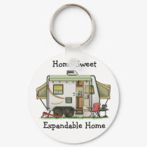 Expandable Hybred Trailer Camper keychains