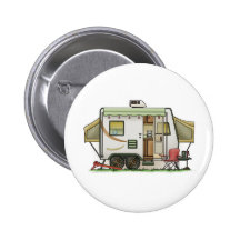 Expandable Hybred Trailer Camper Pinback Button
