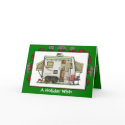 Expandable Hybred Trailer Holiday Wish cards