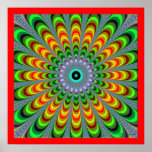 Expanding Orange Poster
