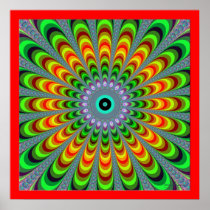 Expanding Orange Poster