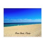Expanse, Miami Beach, Florida Postcard
