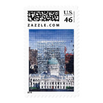 "Expansion Reflection" St.Louis Court House postage by PaulJacksonart "Expansion Reflection" St.Louis Court House postage