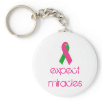 Expect Miracles Keychain