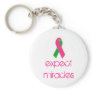 Expect Miracles Keychain