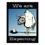 Expectant Chicken Baby Announcement
