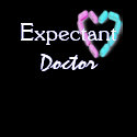 Expectant Doctor In Navy Blue t-shirts